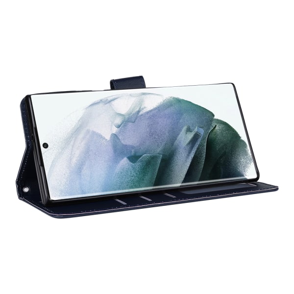 Samsung S22 Ultra Plånboksfodral - 3 Färger svart