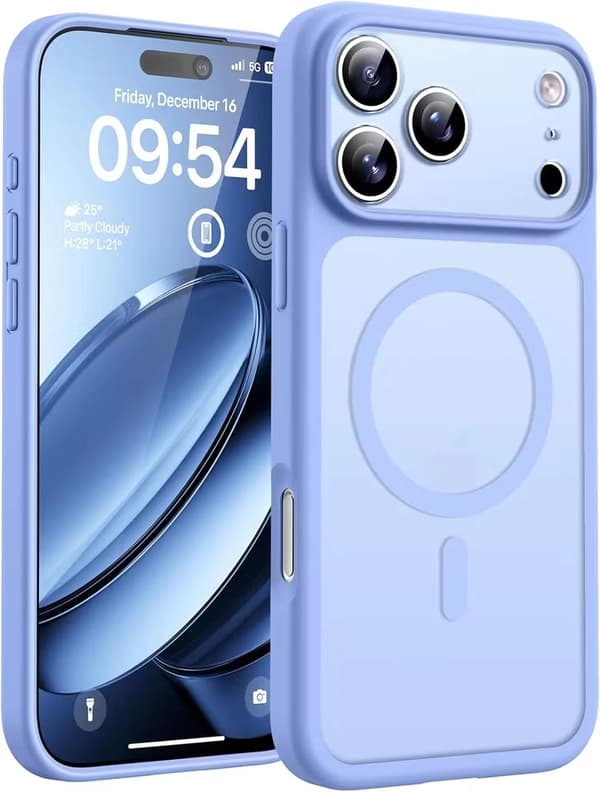 iPhone 18 Pro MagSafe Skal – Matt med Kameraskydd