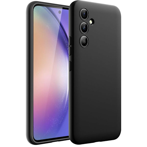 Samsung A54 Matt Svart Skal