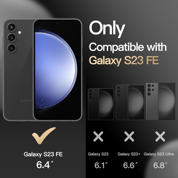 Samsung S23 FE Extra Stöttåligt Skal