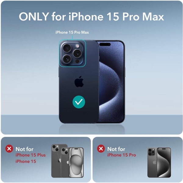 Premium iPhone 15 Pro Max Magsafe Skal