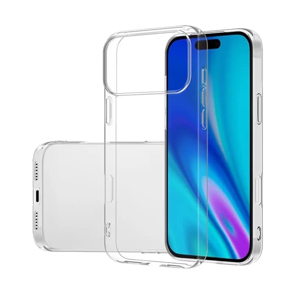 iPhone 18 Pro Max – Läpinäkyvä TPU-suoja