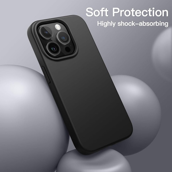 iPhone 16 Pro Max Matt Svart Skal