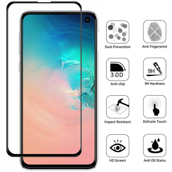 2-Pack Samsung Galaxy S10 Plus - Härdat Glas Skärmskydd