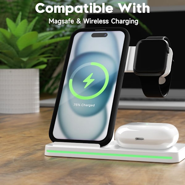 iPhone 15 Plus Matt Svart Skal - Extra Kamera Skydd iPhone 15 Plus