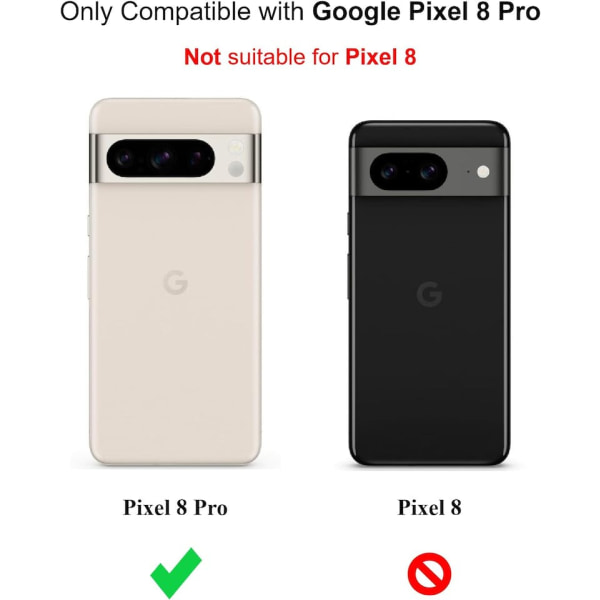 Google Pixel 8 Pro Extra Stöttåligt Skal