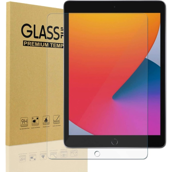 Härdat Glas Skärmskydd iPad 10.2 2021/2020/2019 gen 9/8/7