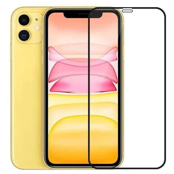 2-pack iPhone 11 / XR Härdat glas Hel Täckande Skärmskydd