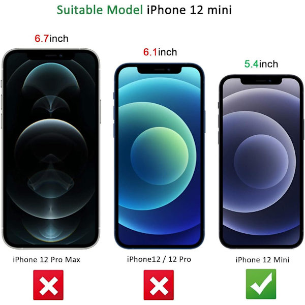 iPhone 12 Mini Privacy Glas
