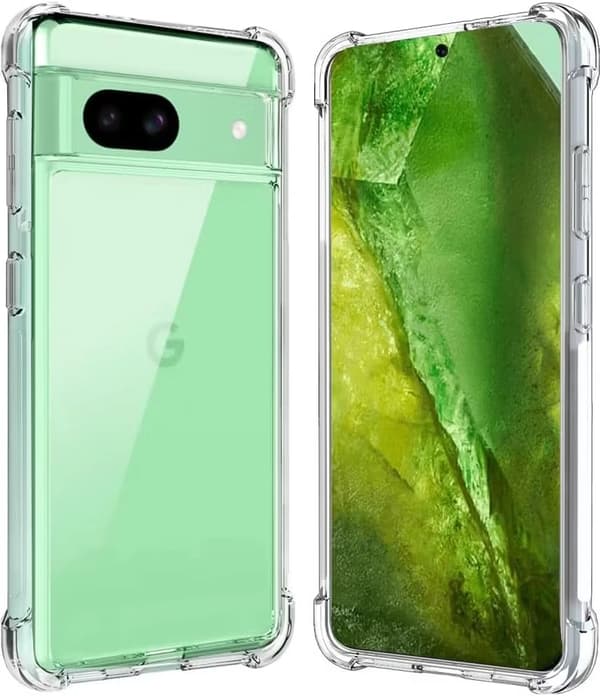 Google Pixel 8a – Stødsikkert TPU-cover