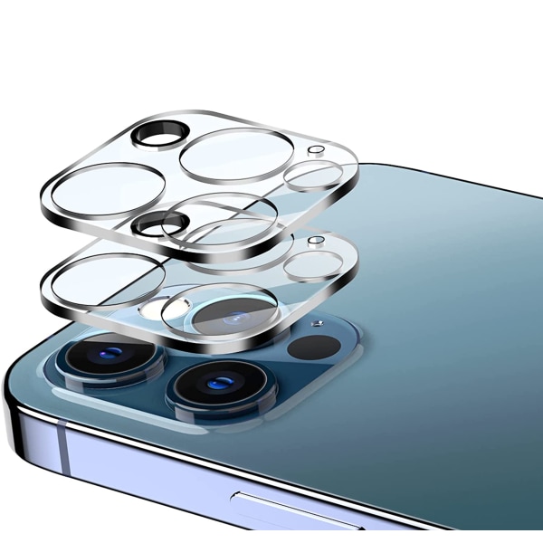 2-Pack iPhone 12 Pro Kamera Glas Skyddsglas