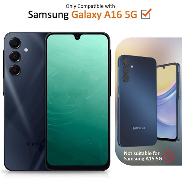 Samsung A16 Transparent TPU Skal
