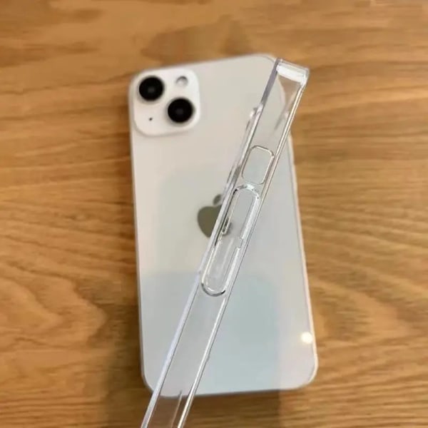 Hårt Genomskinlig iPhone 15 Pro Skal