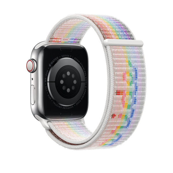 Apple Watch SportLoop Pride Svart 38 / 40 / 41 MM