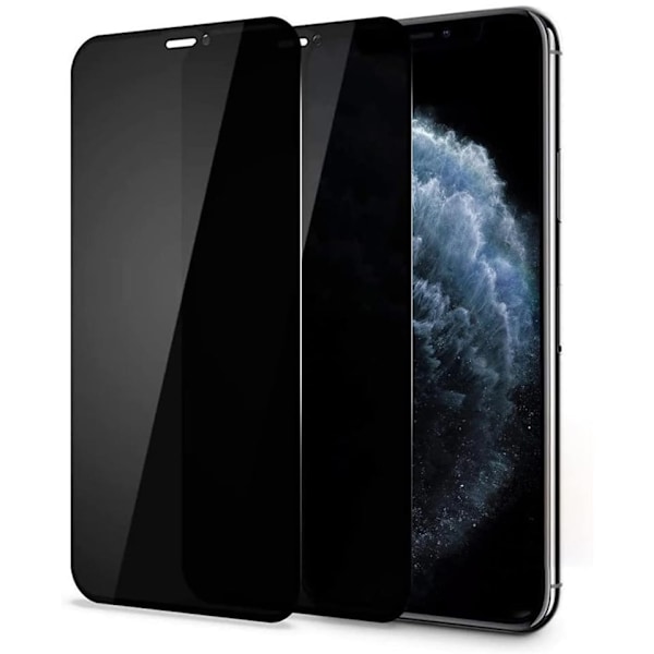 2-Pack iPhone X / XS Privacy / Sekretessskärmskydd