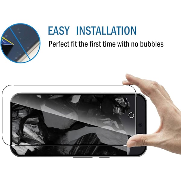 Google Pixel 9 Pro Skärmskydd i Härdat Glas 1-Pack
