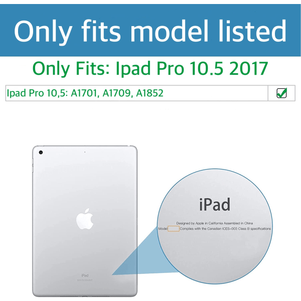 Härdat Glas Skärmskydd iPad Pro 10.5 2017