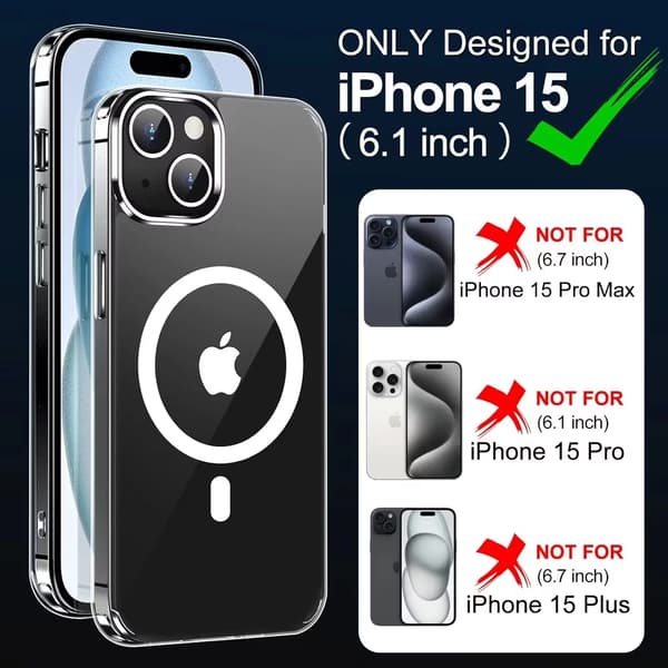 iPhone 15 etui - ekstra stødsikker