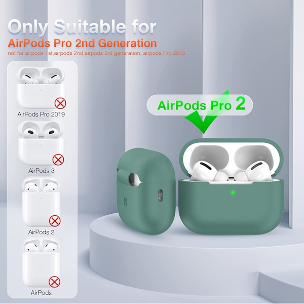 Airpods Pro Generation 2 Skal - 18 Färger Gul