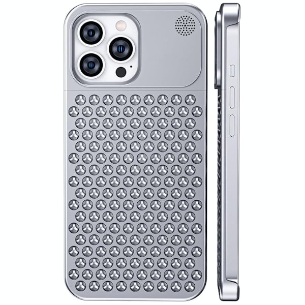 Metal Mesh Skal iPhone Grå iPhone 13 Pro Max