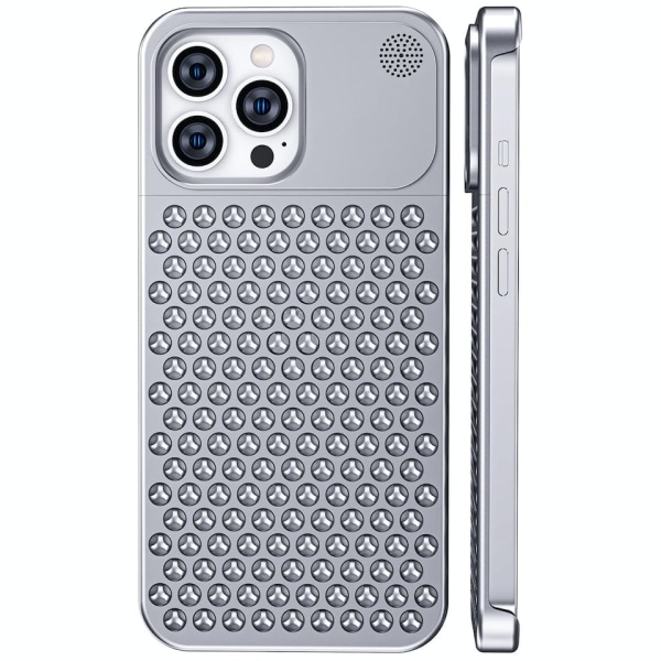 Metal Mesh Skal iPhone Silver iPhone 15 Pro Max