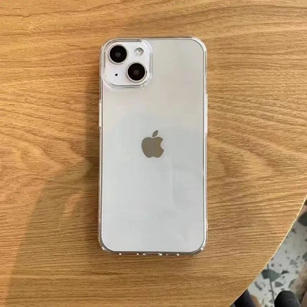 Hårt Genomskinlig iPhone 15 Pro Skal