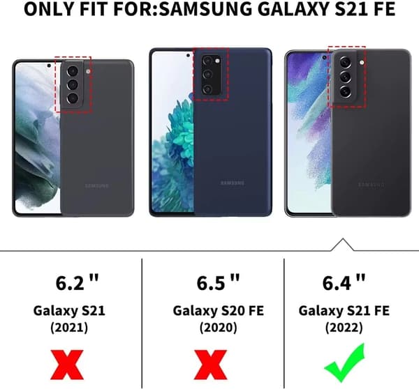 Samsung Galaxy S21 FE – Ekstra Støtsikkert Deksel