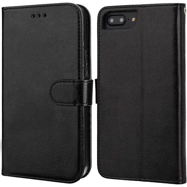 iPhone 7/8 Plus Plånboksfodral – Svart