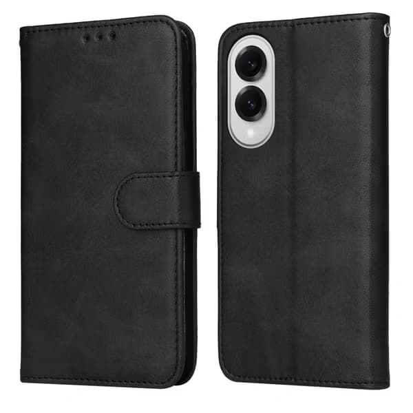 Samsung Galaxy S25 Edge Plånboksfodral – Svart
