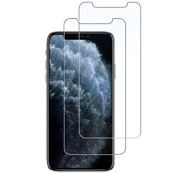 2-pack Härdat glas Skärmskydd iPhone 11 Pro Max / XS Max