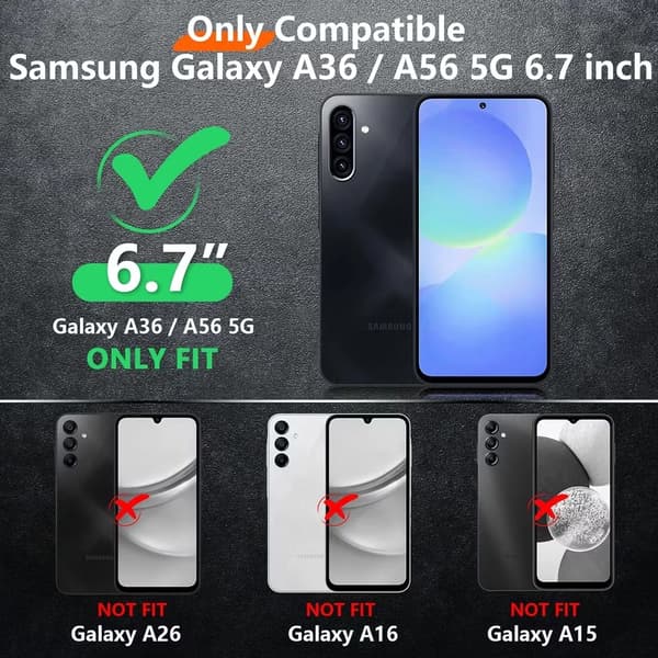 1-Pack Samsung A56 Skärmskydd