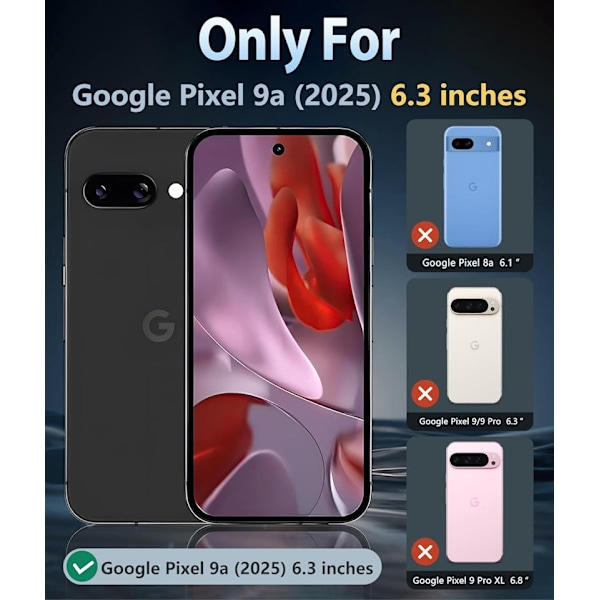 Google Pixel 9A - Transparent TPU Skal