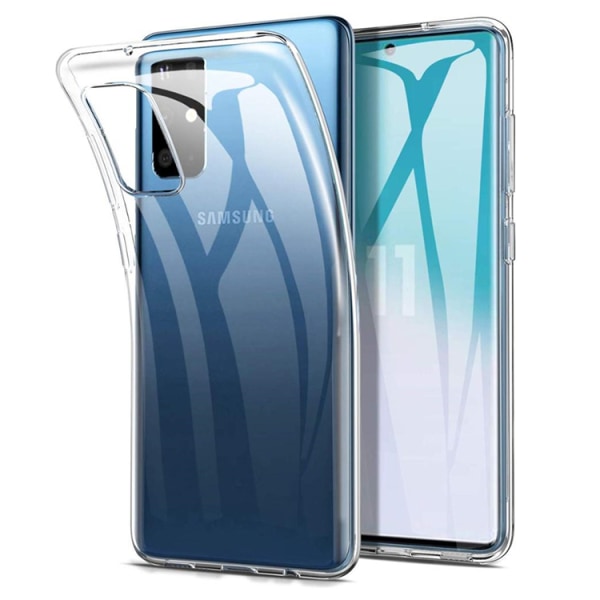 Samsung S20 + Transparent skal