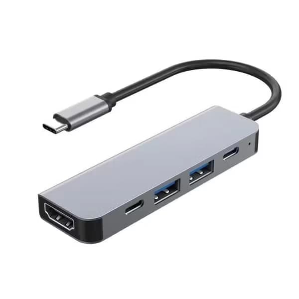 USB-C & USB-A Hubb 7-i-1 – 7 Portar USB 3.0