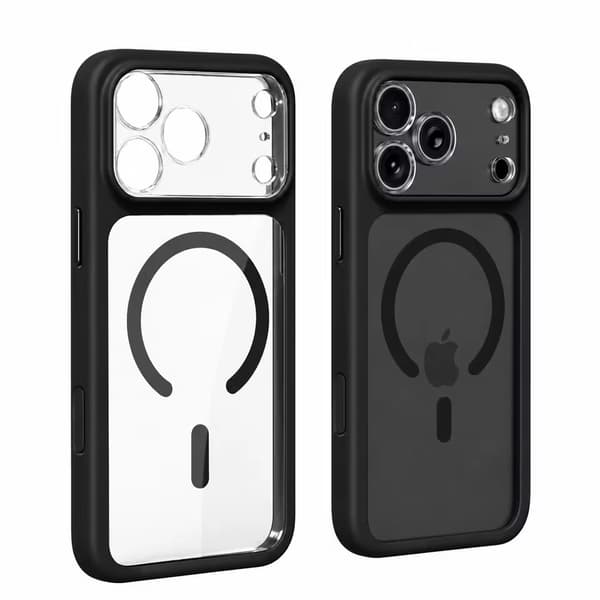 iPhone 18 Pro MagSafe Cover – Slankt, Stødsikkert & Kamerabeskyttelse (Sort)