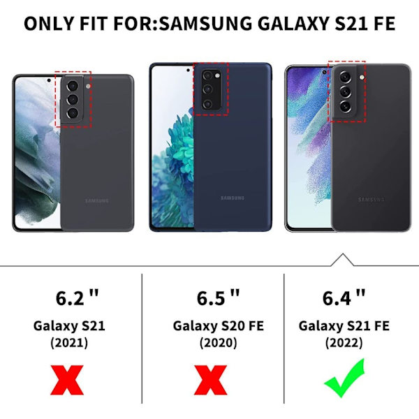 Samsung Galaxy S21 FE - Extra Stöttåligt Skal