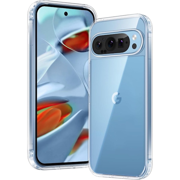Google Pixel 9 - Transparent TPU Skal