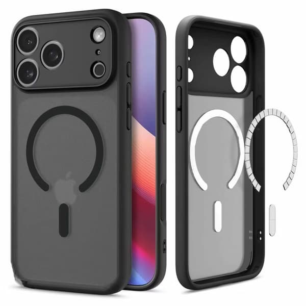 iPhone 17 Pro Max Matt Svart Magsafe Skal