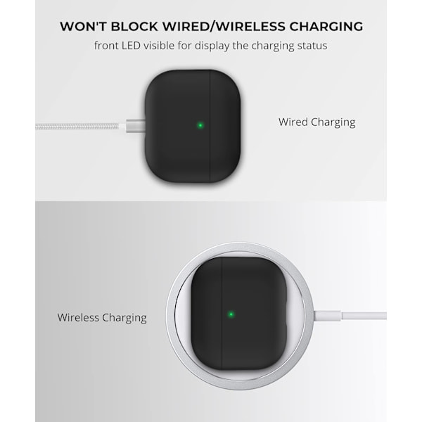 Airpods 3 Generation Airpods Skal 2021 Model - Välj Färg Lime Grön