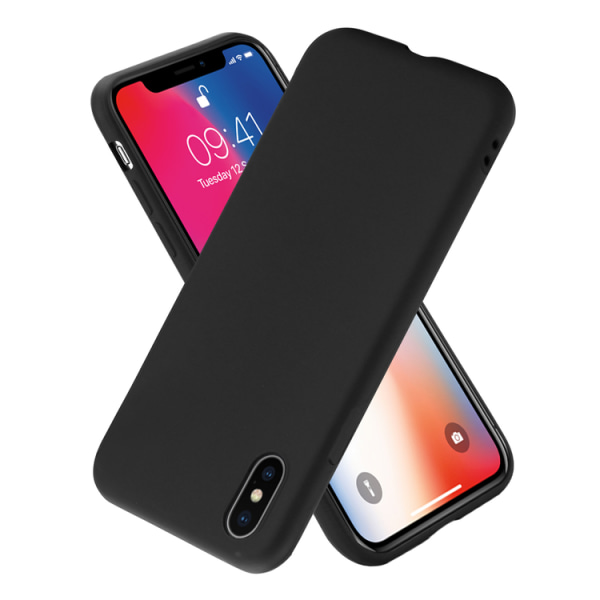 iPhone X / XS mat sort taske