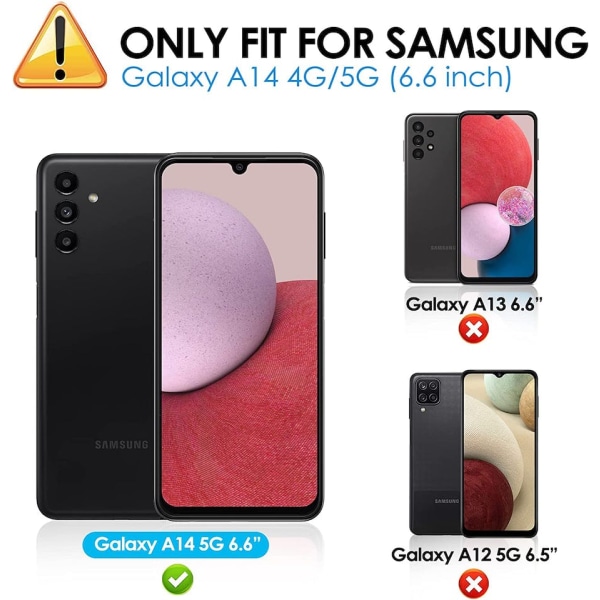 2-Pack Skärmskydd i Härdat Glas till Samsung A54 5G