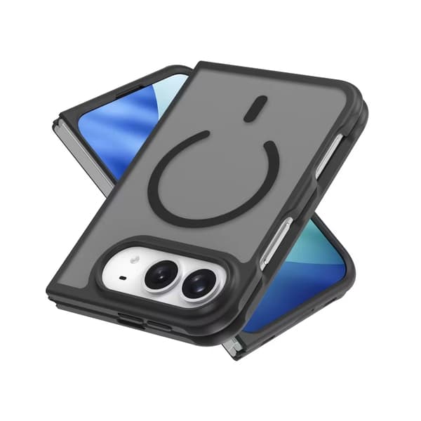 iPhone Duo MagSafe-deksel – Matt Svart & Støtsikkert