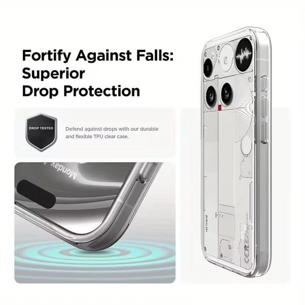 Nothing Phone 4a Pro – TPU-skal