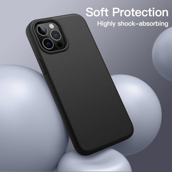iPhone 12 Pro Max Matt Svart Skal
