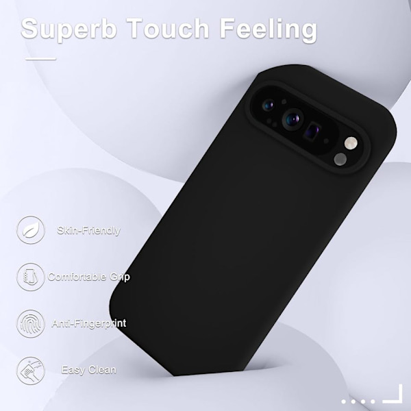 Google Pixel 9 Pro XL Matt Svart Skal