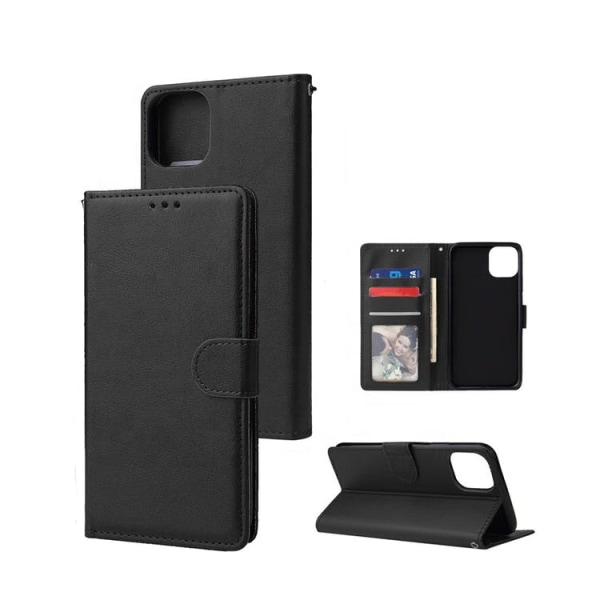iPhone 13 Pro Plånboksfodral - 3 Färger svart
