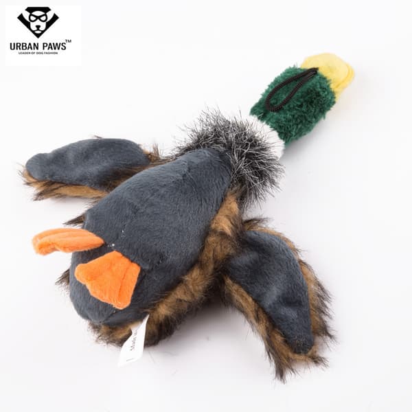 Hundleksaker, Gräsand Plysch & Gosedjur, Pipande Medium & Stora Hundleksaker, 40 cm, 2-pack-15182