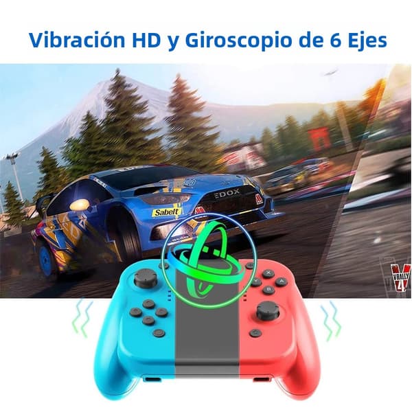 Sort trådløs controller, kompatibel med PS4, vibration inkluderet, USB-ladekabel, ergonomisk