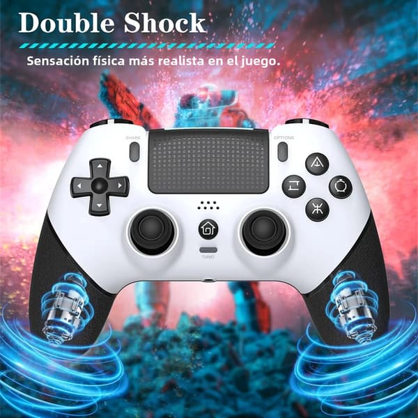 Bluetooth trådløs spillkontroller med trigger og joystick