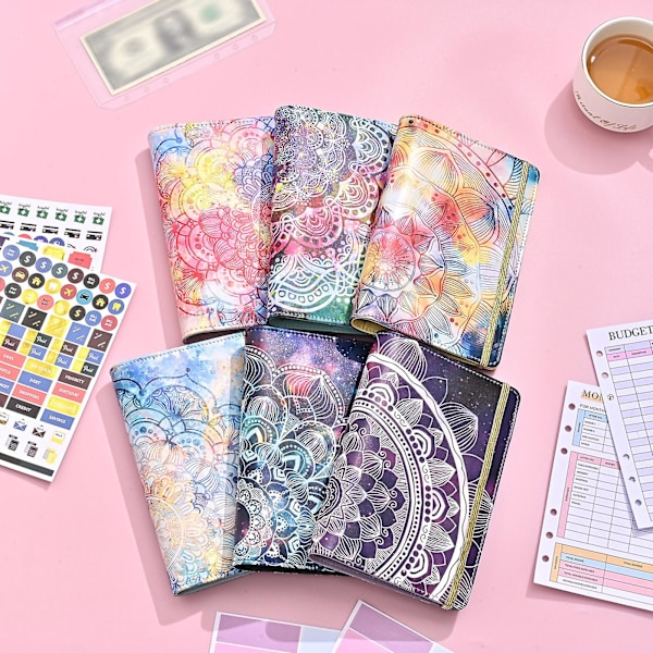 A6 Binder Finansiel Planregnskab Notebook